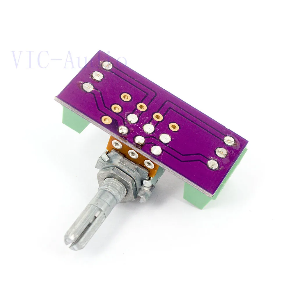 1 قطعة جبال الألب اليابانية RK16 50KAX2/100KAX2 حجم LOG ستيريو الجهد 2-عصابة المزدوج 50K/100K مخرش رمح الجهد + لوحة دارات مطبوعة