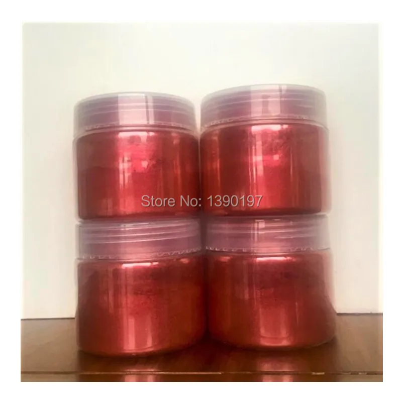 Chinese red crimson pearl effect pigment powder paint for auto paints, cosmetics, plastics