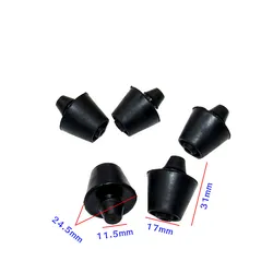 Car Trunk Tailgate Rubber Bands Cushion Decorative Damping Grommet Mount Stopper Buffer Pier Pad For Mazda M3 M6 Older
