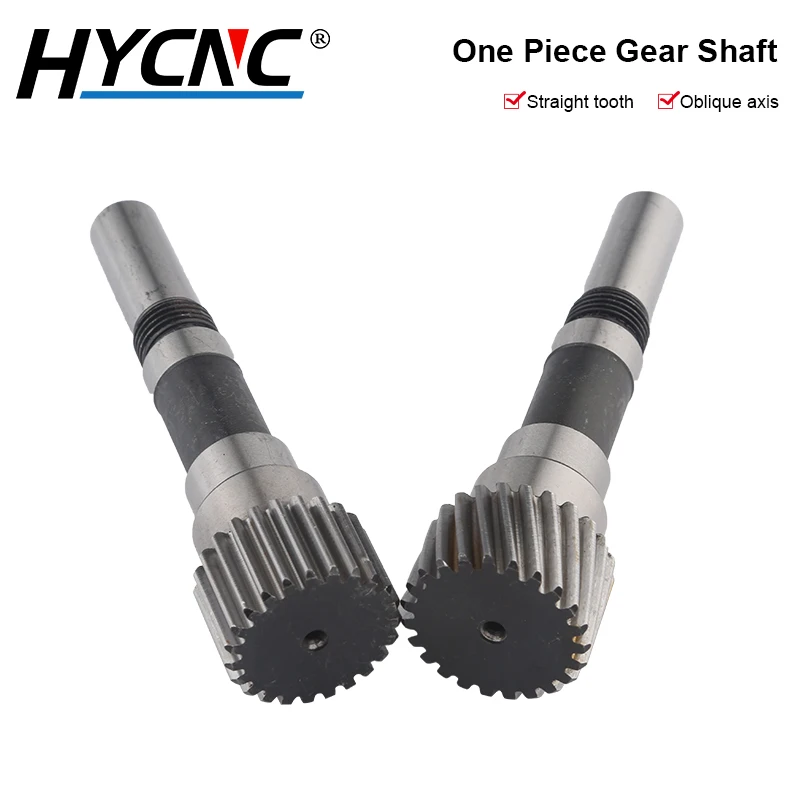 

1.25M Transmission Gear Shaft 23 Spur Gear Rack Integrated Gear Box Gear Special Shaft For CNC Woodworking Carving Accessories