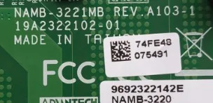

Industrial board NAMB-3221MB REV.A103-1 19A2322102-01 9692322142E NAMB-3220