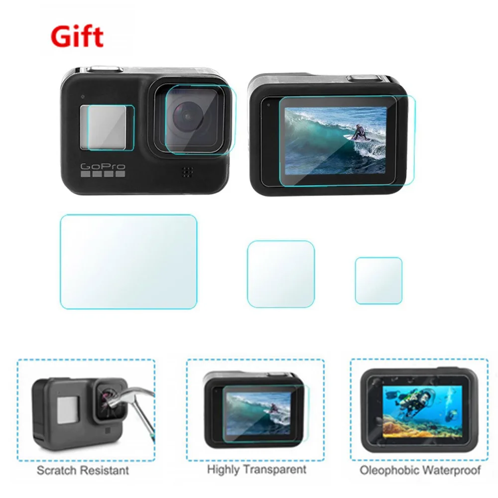 TUYU-فلاتر عمق الكاميرا لـ Gopro Hero 8 ، مقاومة للماء ، HERO8 ، ملحقات الكاميرا