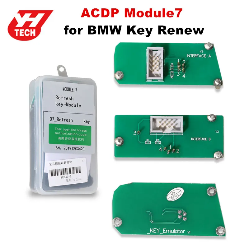 Yanhua Mini ACDP Module7 for BMW Key Renew Module for BMW E Series and F Series with License A521