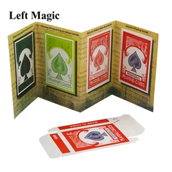 1set 3D pubblicità trucchi magici mazzo di carte che appare Magia mago primo piano trucco oggetti di scena mentalismo commedia giocattolo classico