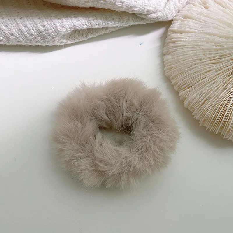 plush large intestine hair ring Korean net red tie hair rubber band hair rope temperament headdress head rope hair accessory