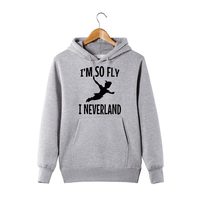 I'm So Fly I Neverland Hoodies Peter Pan Neverland Sweatshirt Unisex Captain Hook Jake Neverland Pirates Pullover