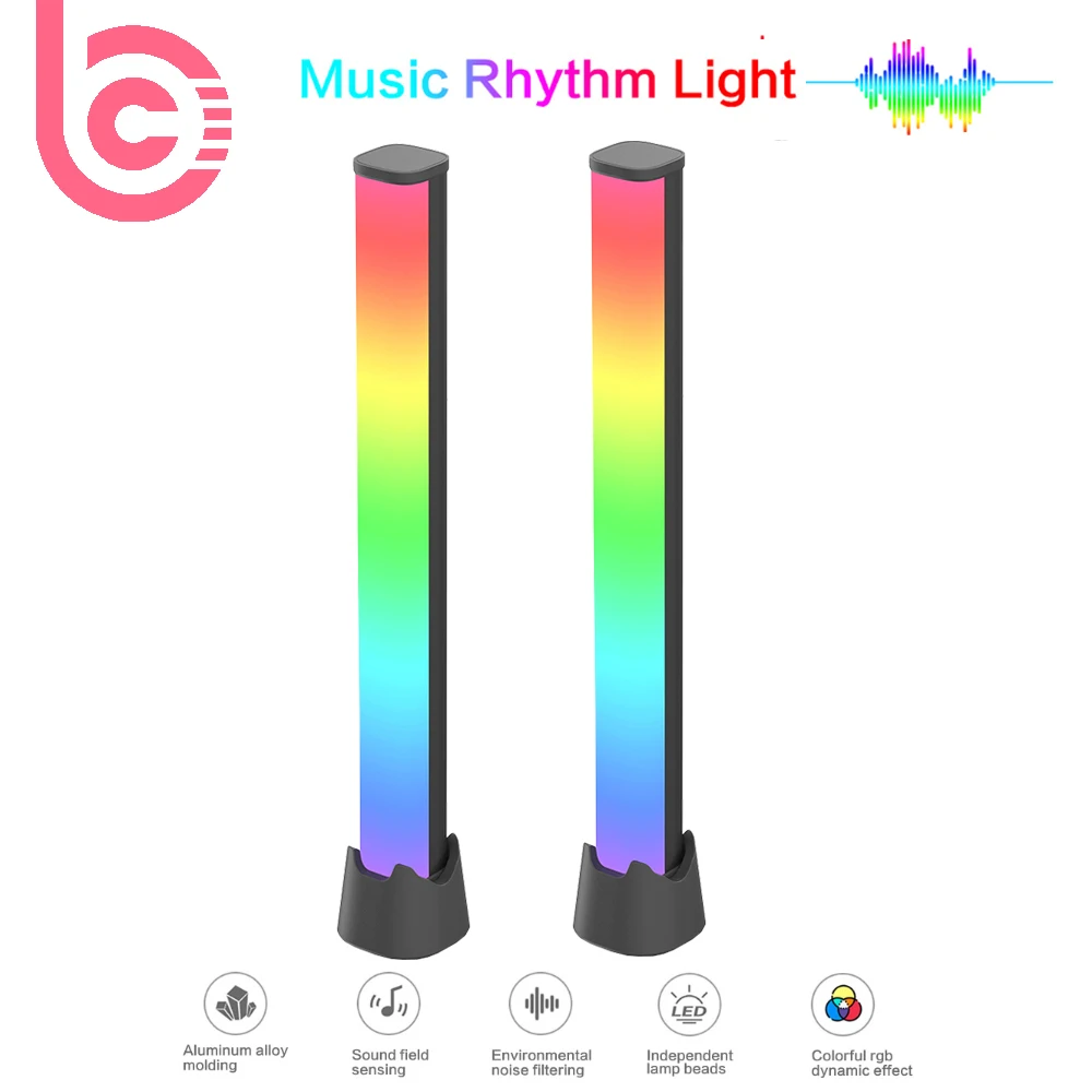 LED Atmosphere Table Night Light Strip Carpet Indoor Home Bedside Living Room Decor Colorful RGB 16 Color APP Remote USB Lamp