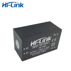 Hilink tipo original HLK-10M12 220v a 10w 12v ac dc fonte de alimentação módulo ce rohs