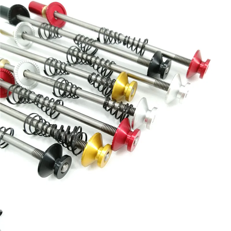 Litepro For Brompton Titanium Alloy Quick Release Lever 74mm 85mm 100mm 130mm 135mm Road Folding Bike Wheelset Quick Release Rod
