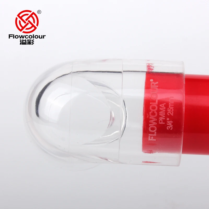 Flowcolour 32mm Transparent Acryl 90 Grad Ellenbogen Glas Rohr Bindung Aquarium Lab verwenden Fisch Tank Rohr Adapter