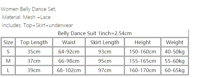 Belly Dance Costume Set for Women Bellydance Short Sleeves Top+long Skirt 2pcs Oriental Dance Suit Gir\'s Dance Wear Outfit
