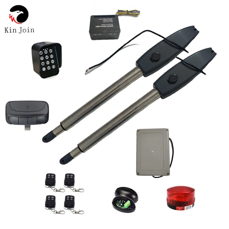 400KG heavy-duty revolving door double door opener kit, high-quality Wifi controlled intelligent door opener PKM-C02