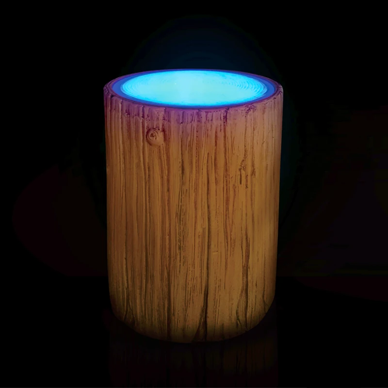 Color Changing Lighting Seat Garden Backyard Landscape Light Park Path Waterproof Exterior Lawn Lamp