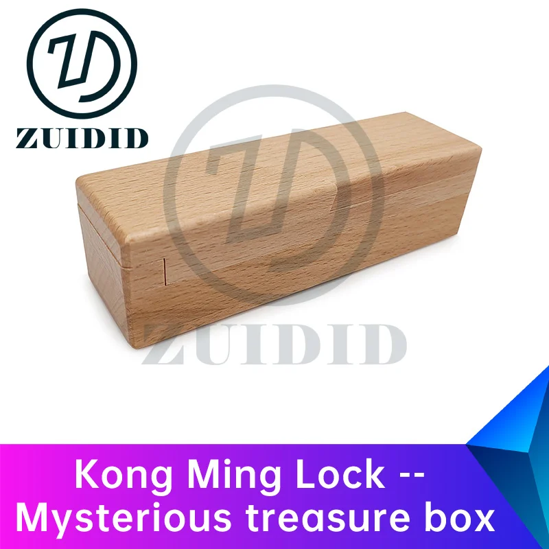 ZUIDID escape room Kong Ming Lock -- Mysterious treasure box figure out the method to open it to get the clues