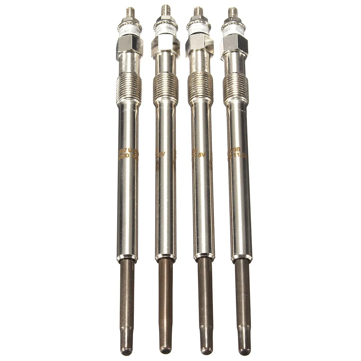 New 4 PCS/SET GLOW PLUG FOR FORD /MONDEO /MK3 /TRANSIT /MK6 /TOURNEO /CITROEN /RELAY /PEUGEOT /BOXER