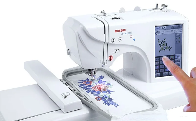 

2024 Wholesale Home Use Various Patterns Any Combination Parts Schiffli Single Double Head Small Sewing Embroidery Machine