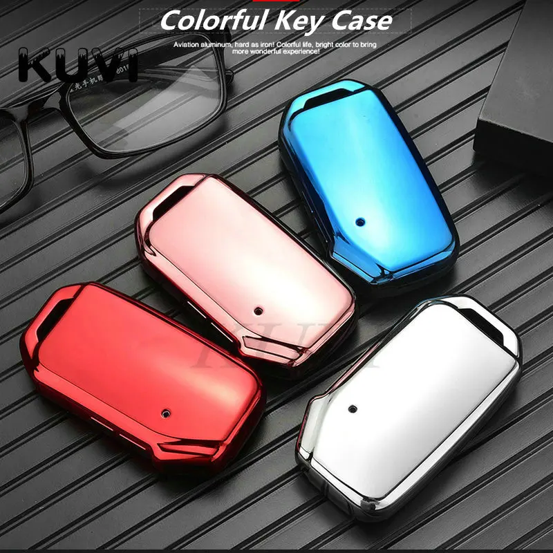 For KIA Sportage Ceed Sorento R GT Stinger Forte Cerato 2018 2019 Soft TPU Car Remote Key Case Full Cover Fob Holder Shell