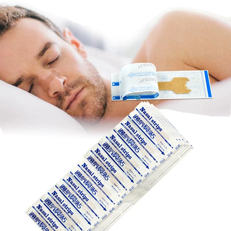 10/30/50PCS Anti Snoring Patch Right Breathe Better Nasal Strips Correctly Improve Sleeping For Men/Women Health Care