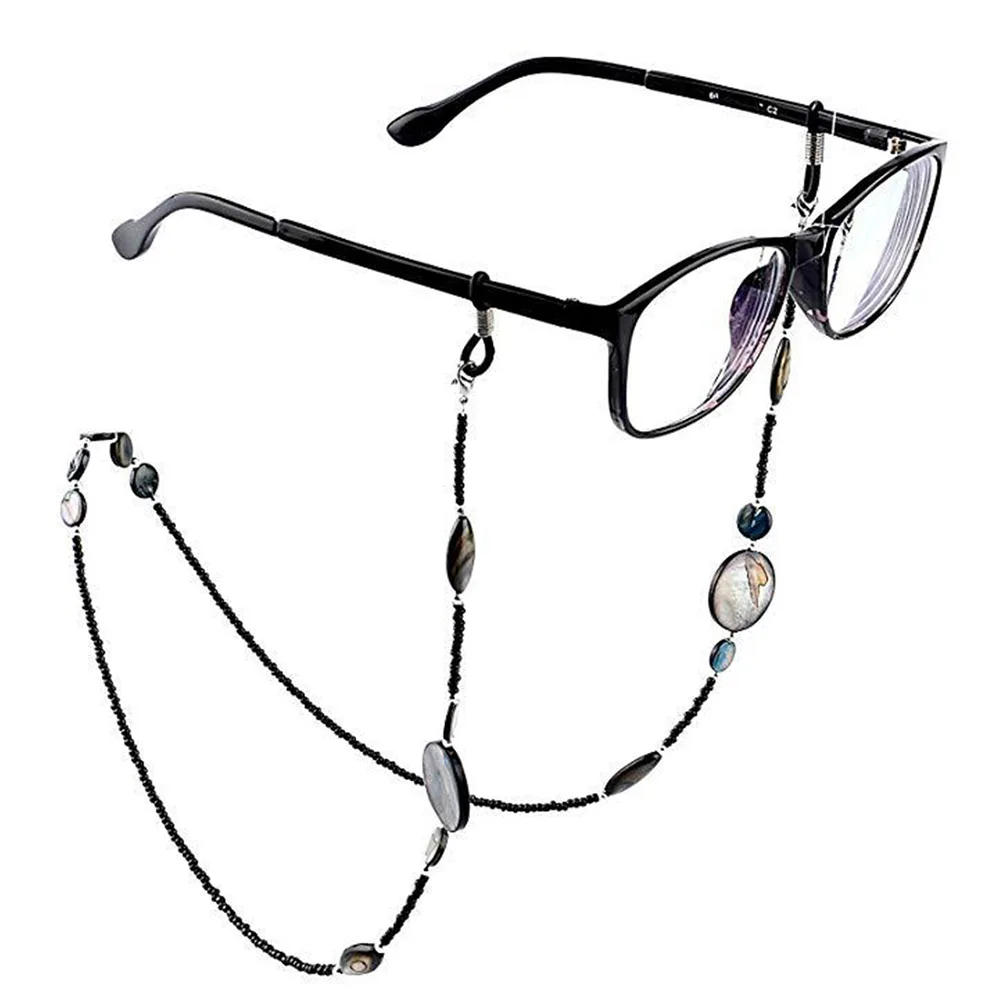 Lesebrille Kette Chic Shell Perlen Frauen Lanyard Halter Strap Sonnenbrillen Retainer Schmuck Seil Brillen Retainer 2022