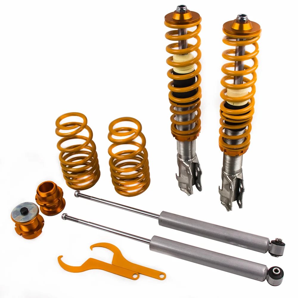 Coilover Suspension Lowering Kit for VW Lupo 6X1 6E1 1.6 GTi 99 Seat Arosa 6H FOR SEAT AROSA 1.4 TDI 1.7 SDi COIL SPRING