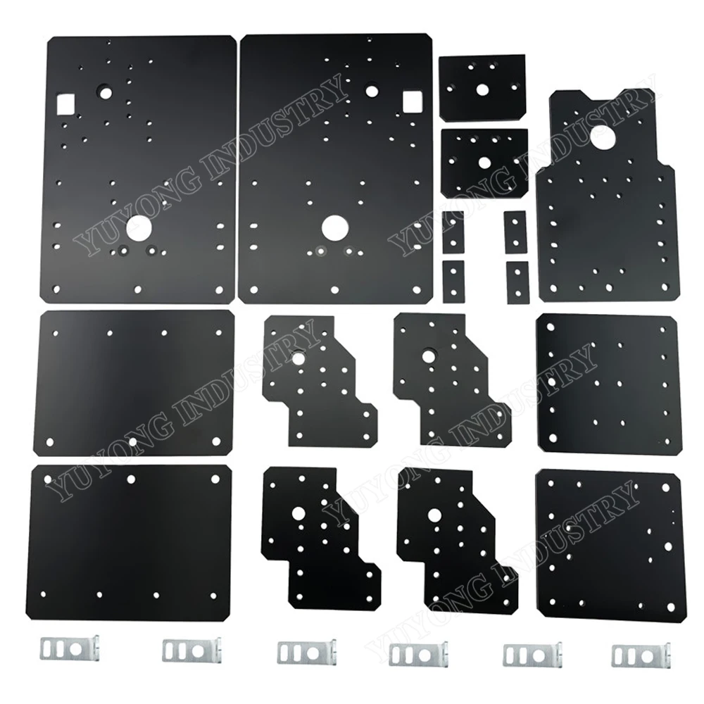 Precise CNC Processing Aluminum WorkAnt Plate Set, Screw / Belt Driven for Engraving Machines