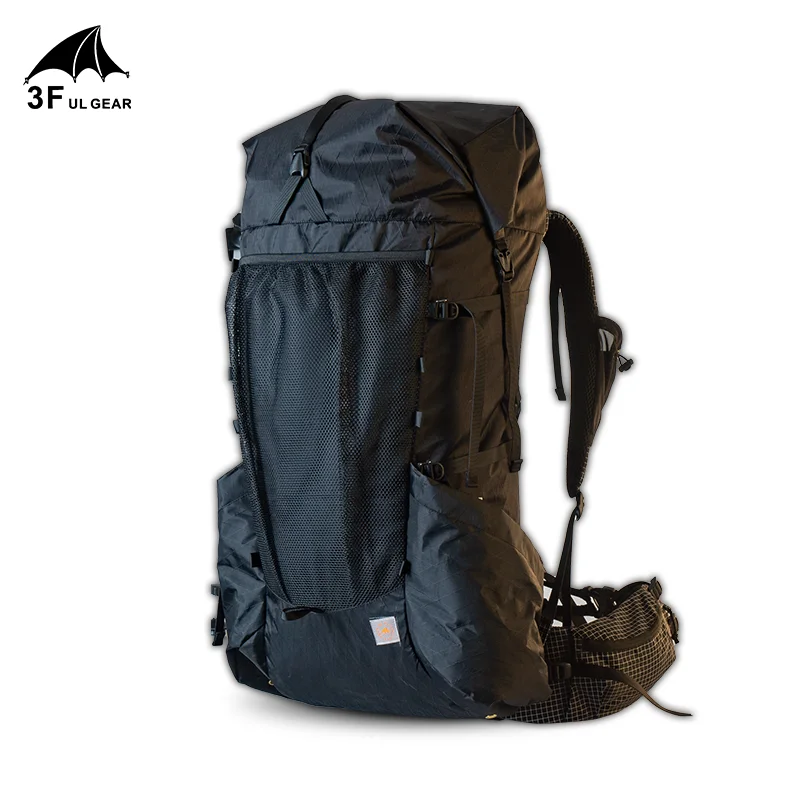 3F UL GEAR Ultralight Backpack Frame YUE 45+10L Outdoor Hiking Camping Lightweight Travel Trekking Rucksack Men Woman