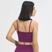 Women Padded Sports Crop Top #6