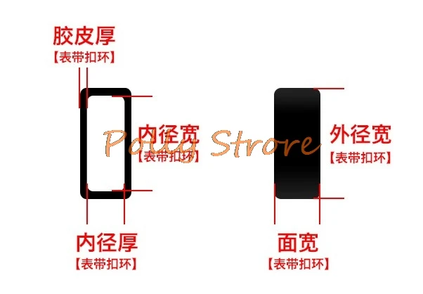 10 Chiếc Silicone Candy Màu Dây Khóa Phụ Kiện Đa Năng Ốp Viền Khóa