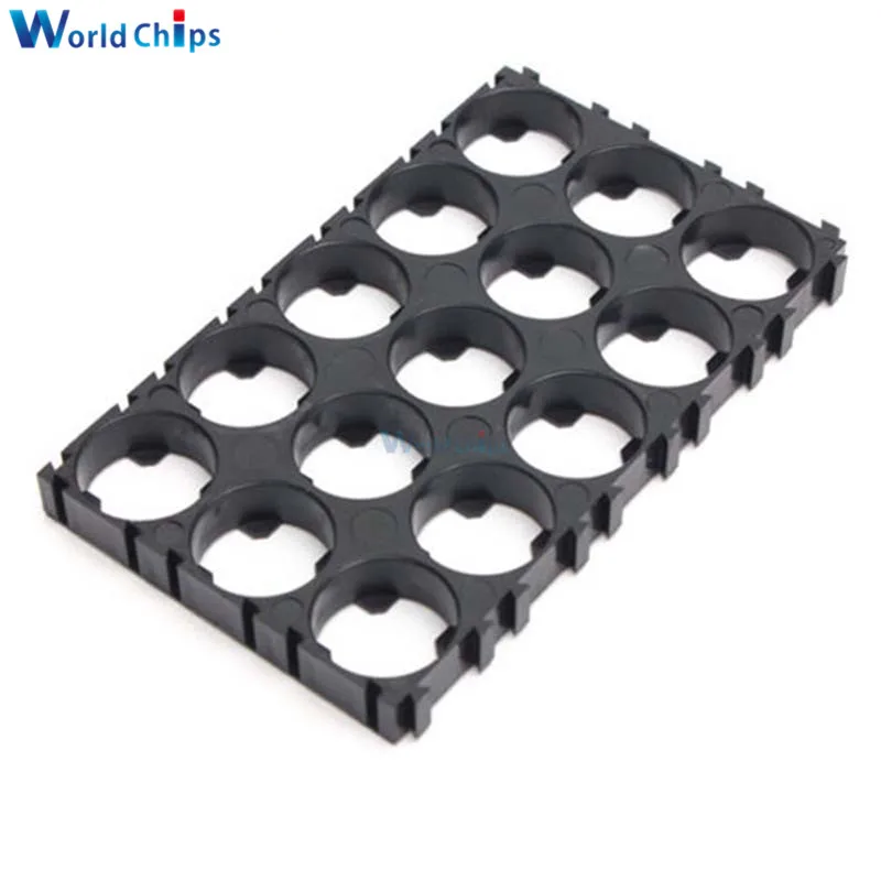 2pcs 2 3 15 18 20 Cell 18650 Battery Case Holder Lithium Bracket ABS 1x2 1x3 3x5 3x6 4x5 18650 Holder for Battery Pack Charging