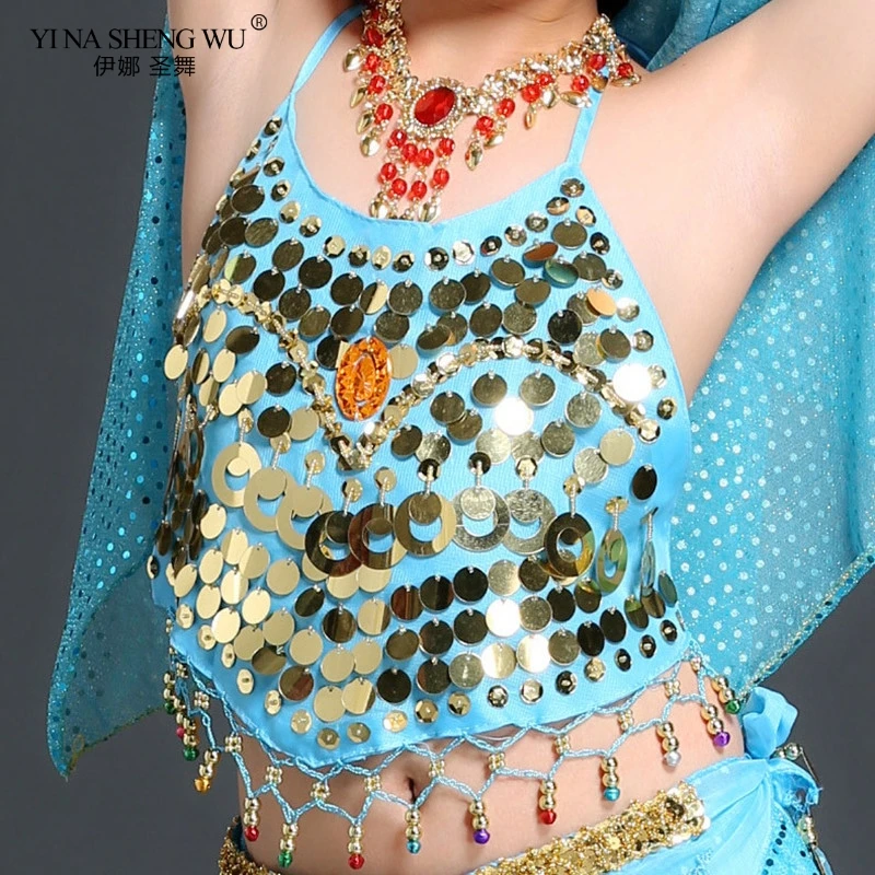 Girls Bellydance Oriental Costumes Children Belly Dance Costume Top 2 Style Grils Indian Sari Clothing bollywood for kids