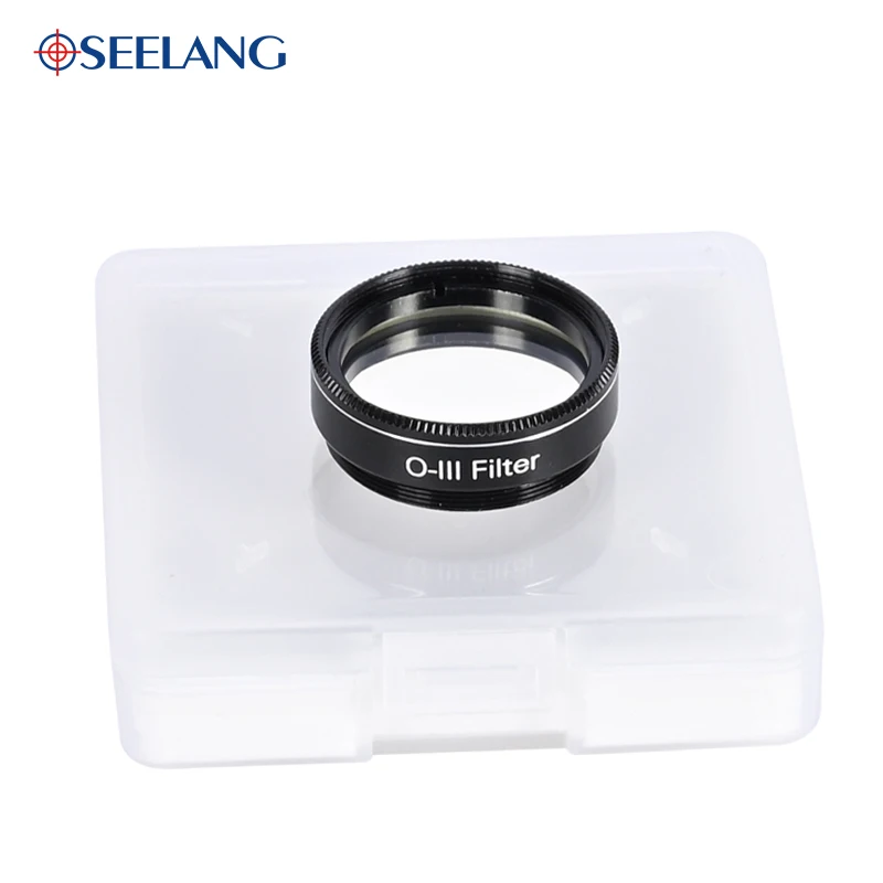 

OSEELANG 1.25" 18nm O-III Filter Cuts Light Pollution for Astronomy Telescope Eyepiece 1.25 inch OIII Filter OSL-242