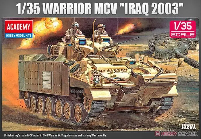 ACADEMY 13201 1/35 Warrior MCV 