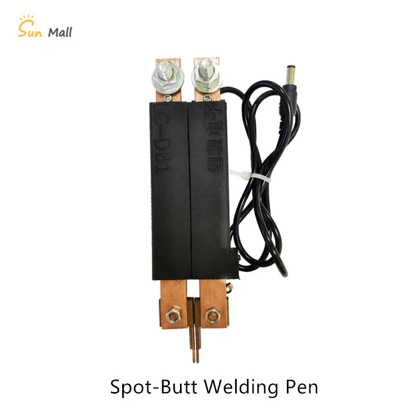 Spot welding machine integrated weld pen hand held automatic trigger multi functional split butt welding tongs polymer to nickel