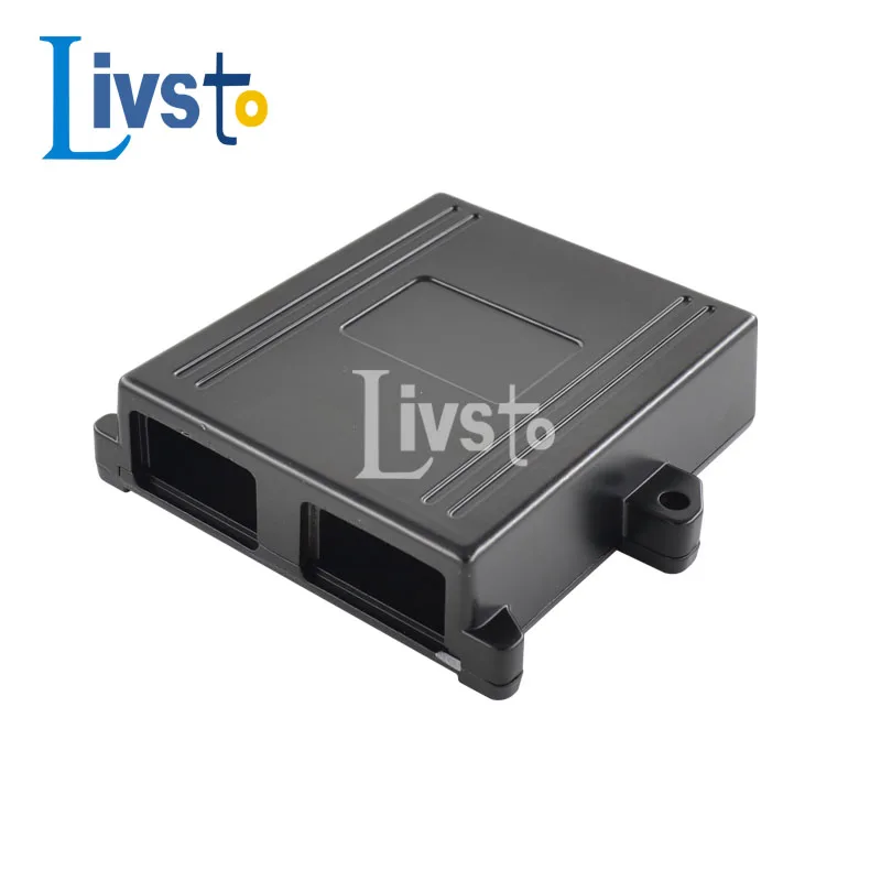 24 Pin Way 2 Hole Aluminum Automotive ECU Enclosure Box PCB With Male And Female Auto Connector Plug