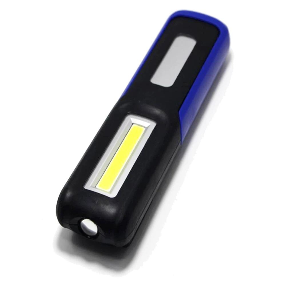 Lampe de travail LED aste étanche, lampe COB portable, lampe de poche de voiture, lampe d\'inspection, batterie intégrée, aimant