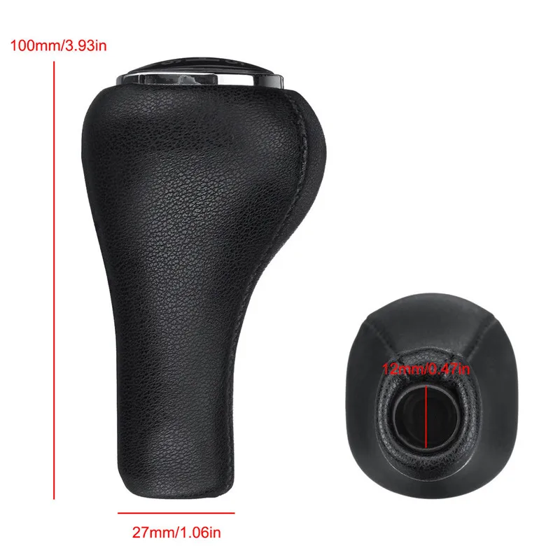 5-Speed Manual MT Car Gear Shift Knob for Ford Focus MK1 1998-2005 Spare Parts GearShifter Shifter Lever Stick Leather Pen POMO