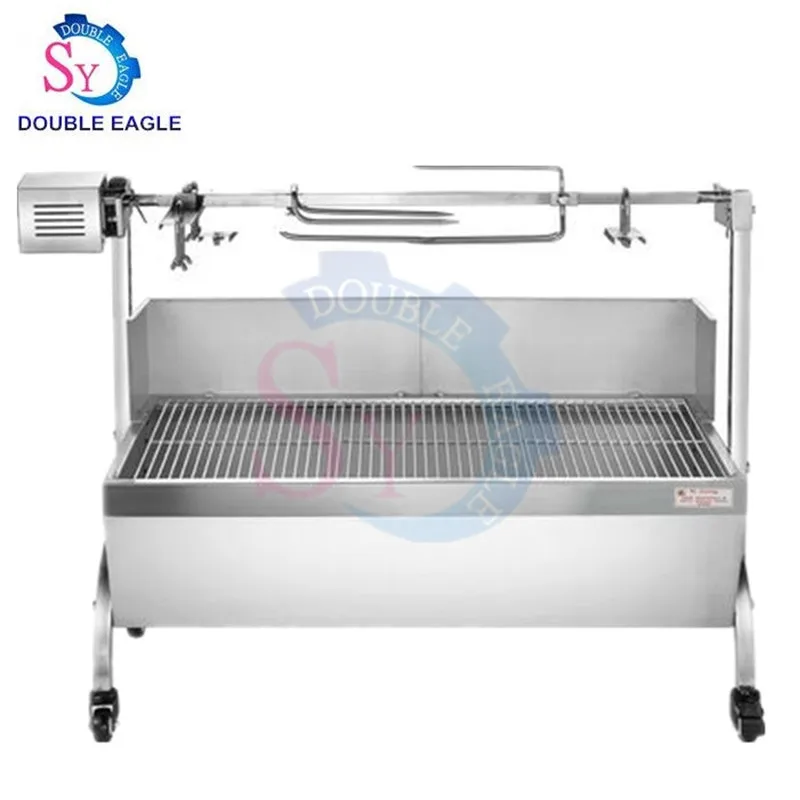 

Direct Manufacturer Cheap Price Courtyard Small Wood Coal Automatic Rotary Bake Complete Sheep Grills Roast Lamb Chops Furnace