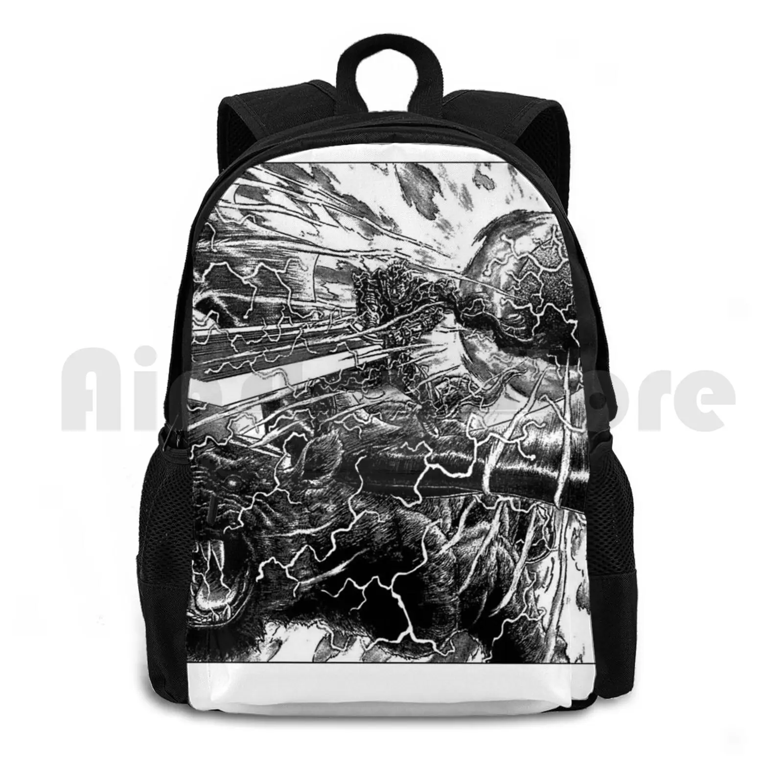 Guts And Zodd Best Friends Forever Mochila para senderismo al aire libre Montar Escalada Bolsa deportiva Berserk Guts Zodd Nosferatu Griffith