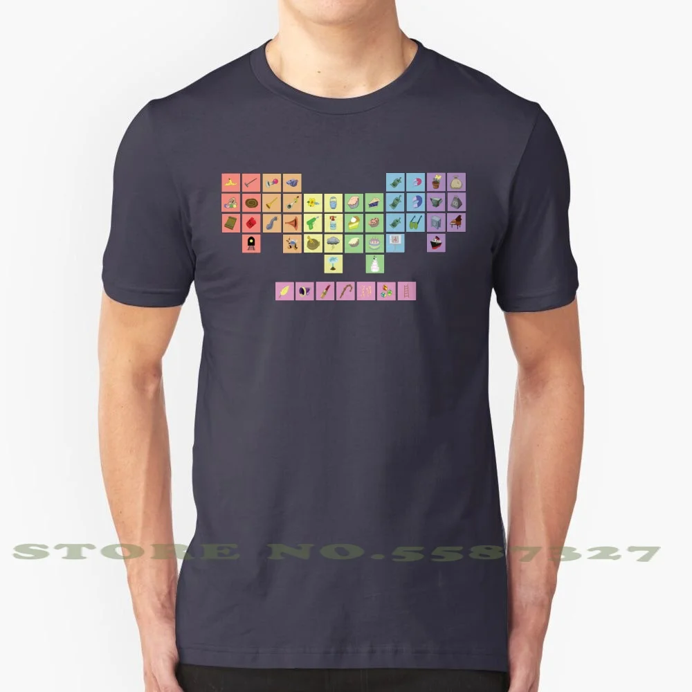 The Periodic Table Of Gags 100% Pure Cotton T-Shirt Periodic Table Of Elements Toontown Rewritten Toontown Gags Gags Funny Cute