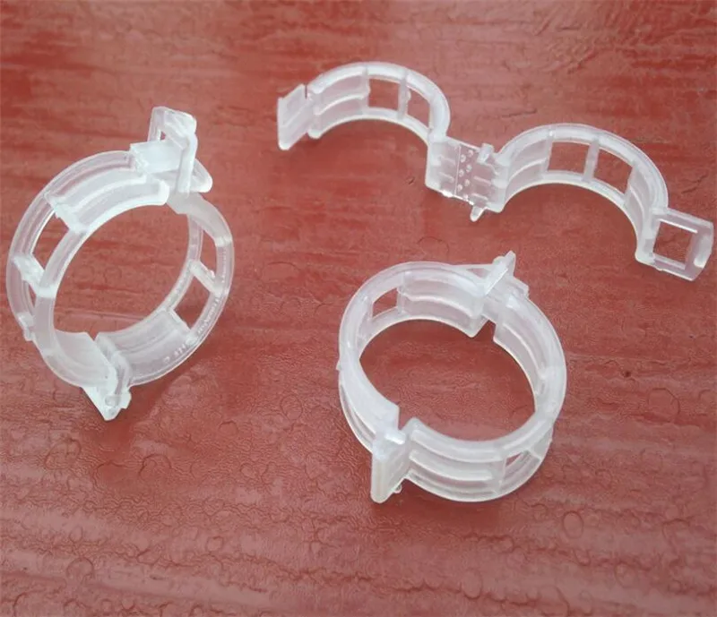 Hot 6000 pcs/lot 23mm Plastic Plant Support Clips clamps For Plants Hanging Vine Garden Greenhouse Vegetables Tomatoes Clips