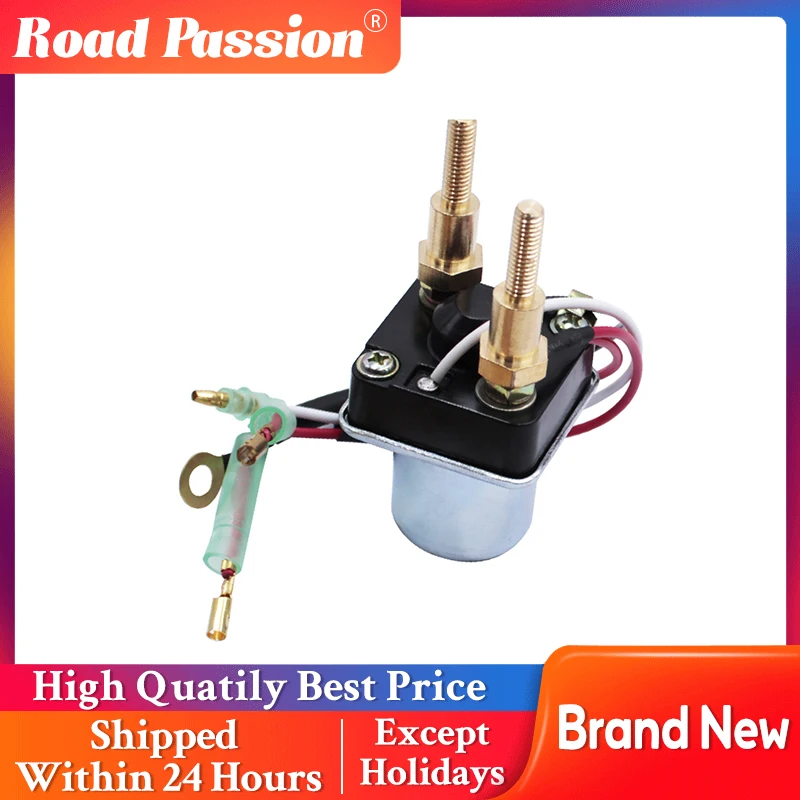 

Road Passion Motorcycle Starter Relay Solenoid for KAWASAKI PWC JS300 300 SX 1986-1991 JF650 X2 1987-1990 JS440 1982-1991 JS550