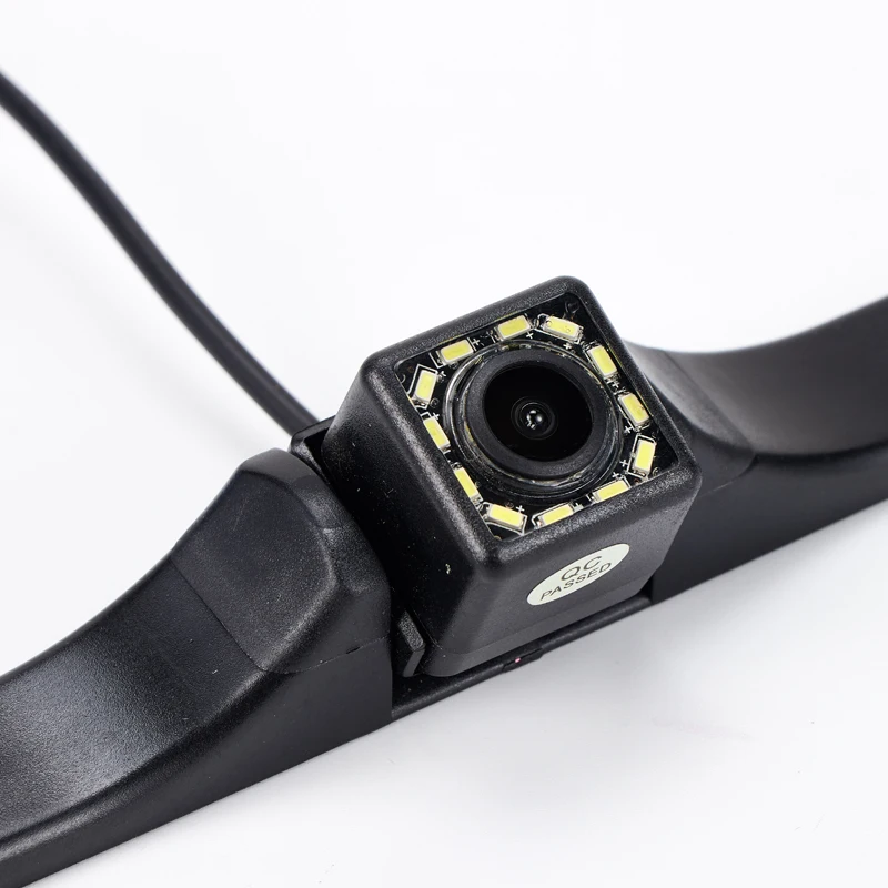 Telecamera retrovisiva per auto universale 12 LED visione notturna Backup parcheggio telecamera retromarcia impermeabile 170 grandangolo immagine a colori HD