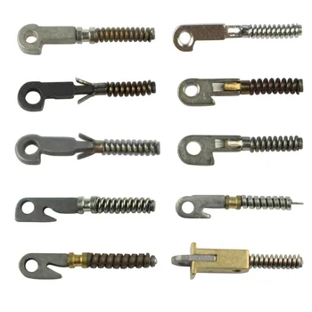 100 peças óculos de inserção de mola reparação de templos flexíveis armação óptica peça de substituição quebrada muitas opções de tamanho