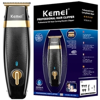 Original Kemei Zeor blade Professional Hair Trimmer For Men Electric Beard Clipper Rechargeable Haircut Machine rechargeable