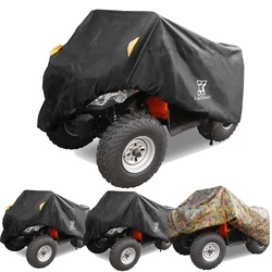 Cubierta de tela Oxford 210D para motocicleta, cubierta impermeable para ATV, playa, Quad, todoterreno, resistente a la lluvia y al sol