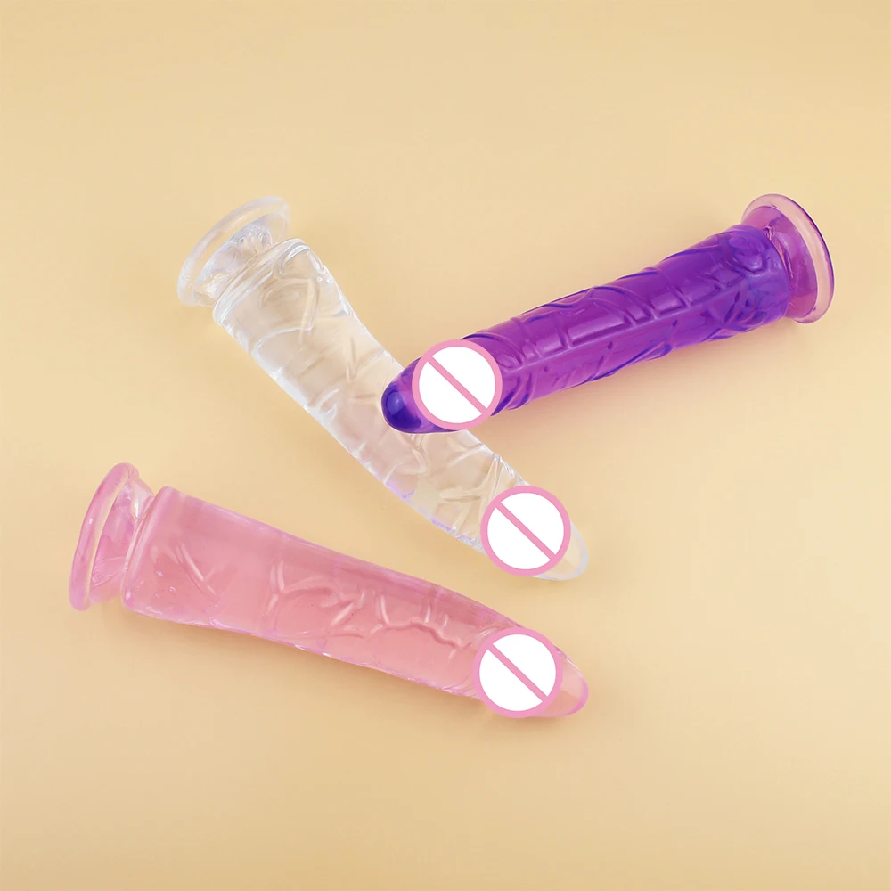 Female Dildos for Women Jelly Big Realistic Penis with Suction Cup Dick Cock Adults 18 Erotic Goods Sexy Products Sex Toys Shop