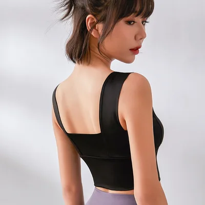 

6 Colors Women Seamless Fitness Sport Bra Running Workout Yoga Bra GYM Quick Dry Breathable Clothing Top Women's Push-up Bra Top