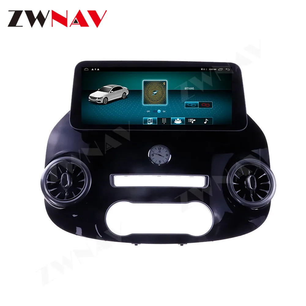 12.3'' Android 10 64G GPS Navigation Car Radio Player For Mercedes-Benz Vito Car Radio Head Unit Stereo Multimedia Player DSP