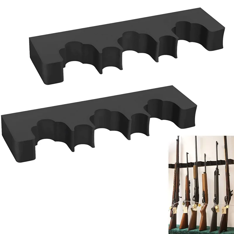 Foam Gun Rack Multifunctional Portable Rifle Barrel Rest with  Magnetic Strip Universal Indoor Outdoor Wall Mount EVA Gun Holder