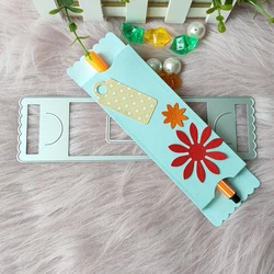 New Pencil holder metal cutting die mould scrapbook decoration embossed photo album decoration card making DIY handicrafts